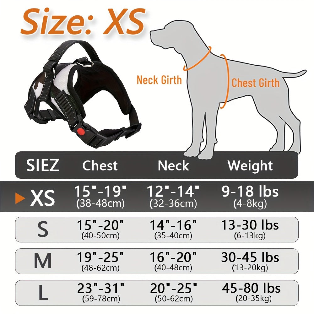 Doglee Ultimate No-Pull Reflective Adjustable Dog Harness with Handle - Premium Comfort, Easy Walking, and Enhanced Visibility - Ideal for Training, Outdoor Adventures, and Everyday Use