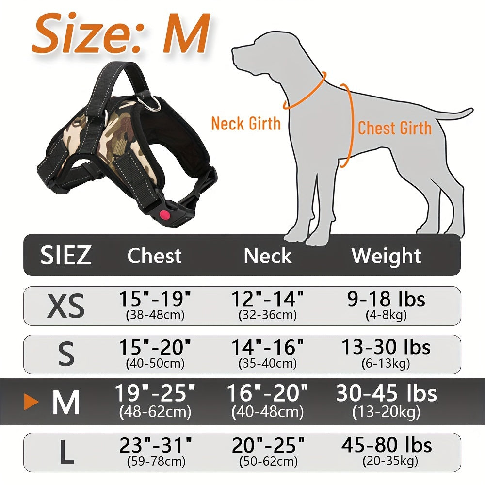 Doglee Ultimate No-Pull Reflective Adjustable Dog Harness with Handle - Premium Comfort, Easy Walking, and Enhanced Visibility - Ideal for Training, Outdoor Adventures, and Everyday Use