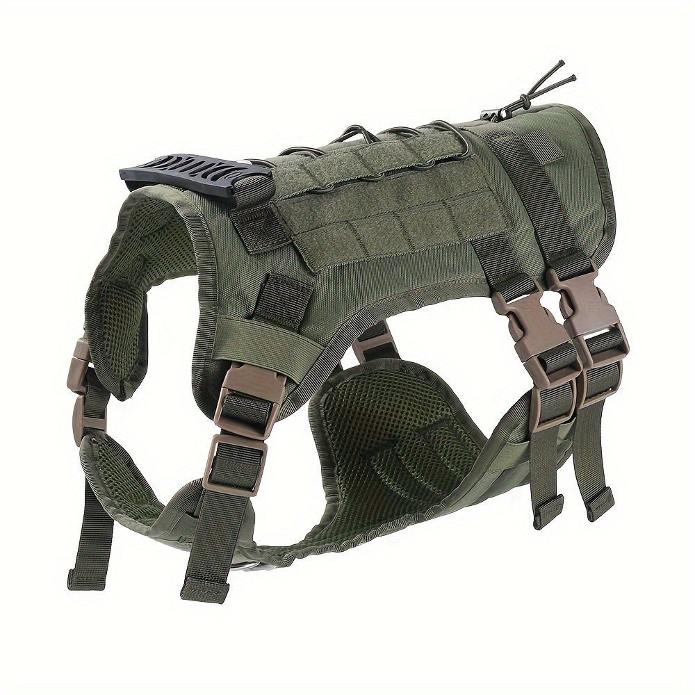 Waterproof Tactical Dog Vest Harness - Secure, Comfortable Fit for Outdoor Adventures, Christmas Gift