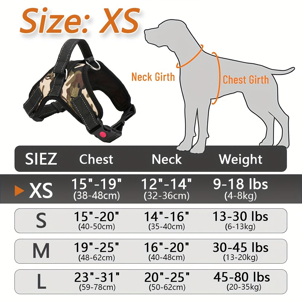 Doglee Ultimate No-Pull Reflective Adjustable Dog Harness with Handle - Premium Comfort, Easy Walking, and Enhanced Visibility - Ideal for Training, Outdoor Adventures, and Everyday Use