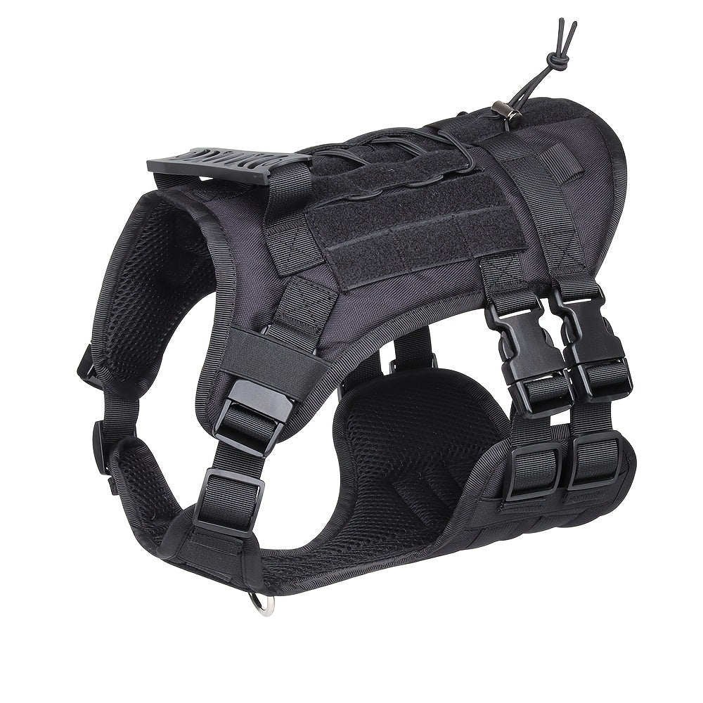 Waterproof Tactical Dog Vest Harness - Secure, Comfortable Fit for Outdoor Adventures, Christmas Gift