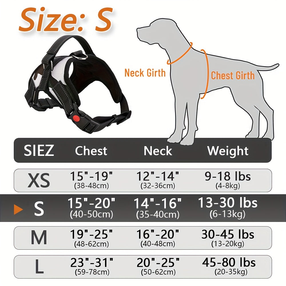 Doglee Ultimate No-Pull Reflective Adjustable Dog Harness with Handle - Premium Comfort, Easy Walking, and Enhanced Visibility - Ideal for Training, Outdoor Adventures, and Everyday Use