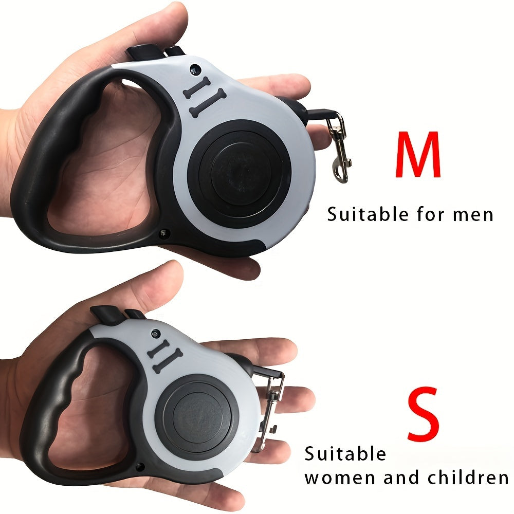 Make Outdoor Walks Easier With This Automatic Retractable Dog Leash - 3/5 Meter Minimalist Design!