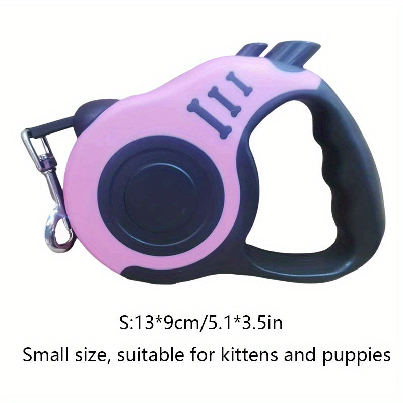 Make Outdoor Walks Easier With This Automatic Retractable Dog Leash - 3/5 Meter Minimalist Design!
