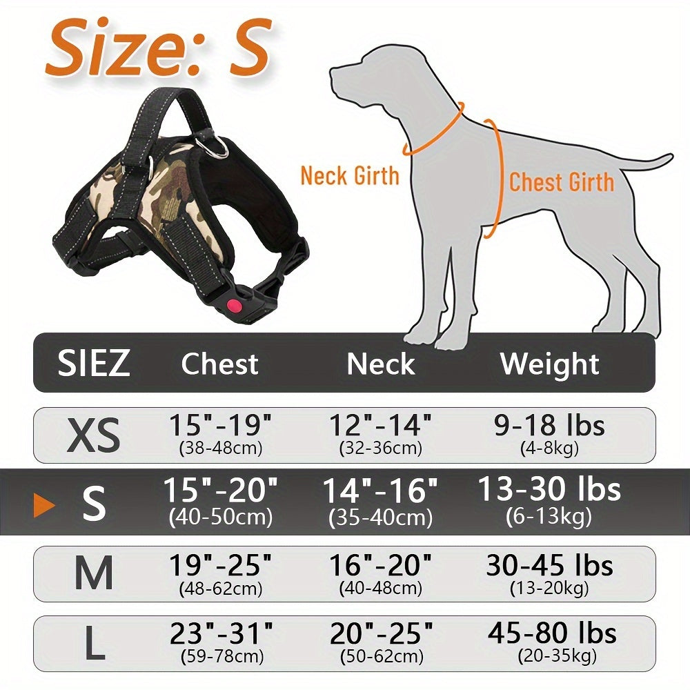 Doglee Ultimate No-Pull Reflective Adjustable Dog Harness with Handle - Premium Comfort, Easy Walking, and Enhanced Visibility - Ideal for Training, Outdoor Adventures, and Everyday Use