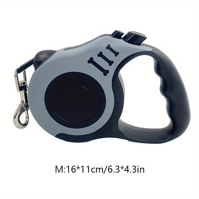 Make Outdoor Walks Easier With This Automatic Retractable Dog Leash - 3/5 Meter Minimalist Design!