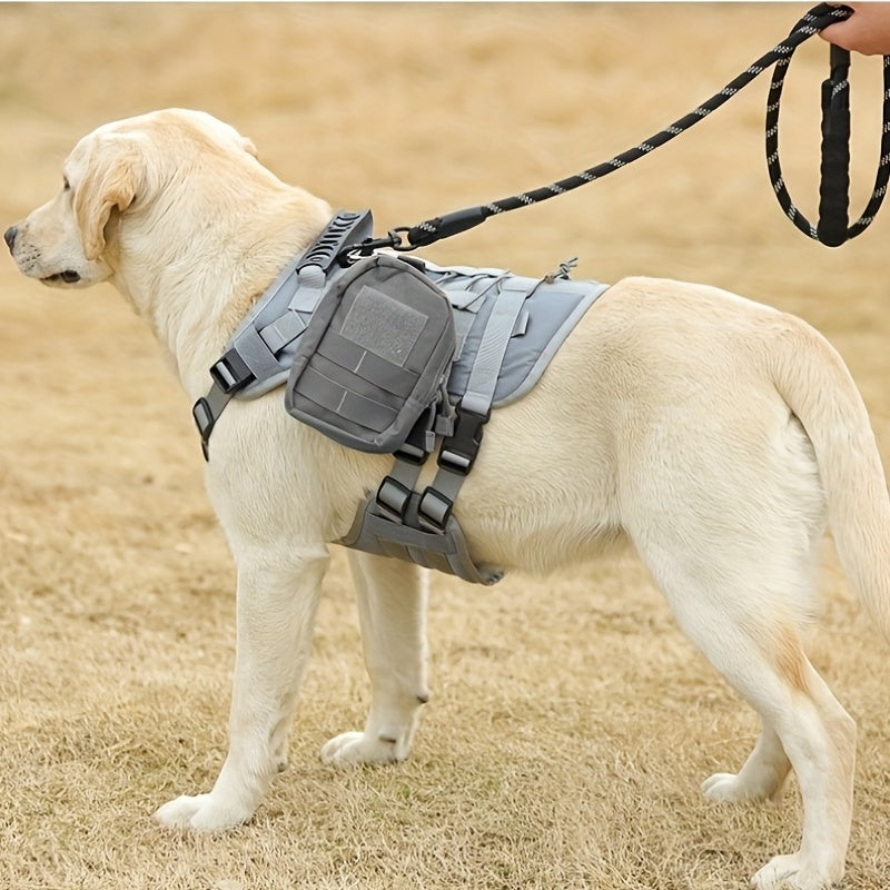 Waterproof Tactical Dog Vest Harness - Secure, Comfortable Fit for Outdoor Adventures, Christmas Gift