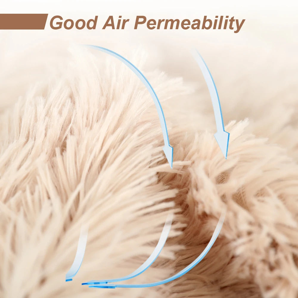 Plush Dog Blanket Winter Warm Pet Sheet Cat Dog Sofa Cushion Pet Mattress Household Carpet Comfortable Dog Sleeping Blanket