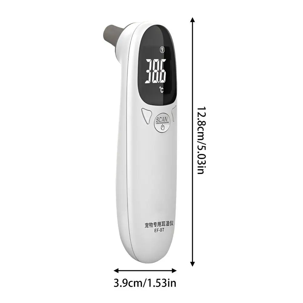 Dog Cat Ear Digital Thermometers Animal Measuring Non-Contact Electronic Highly Accurate Pet Supplies