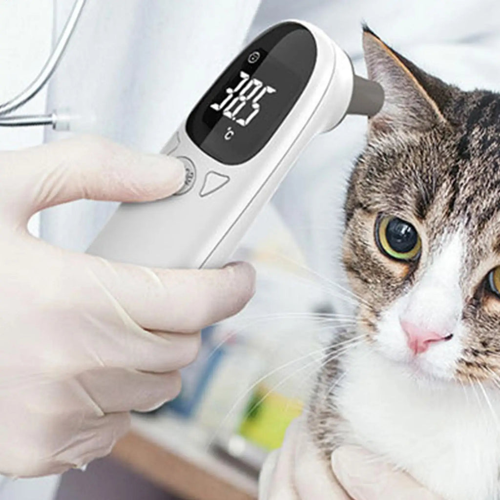Dog Cat Ear Digital Thermometers Animal Measuring Non-Contact Electronic Highly Accurate Pet Supplies