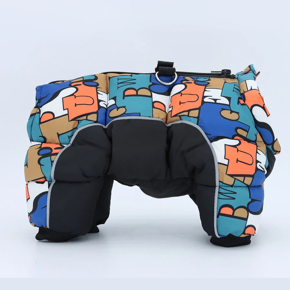 Winter Pet Dog Clothes Super Warm Jacket Thicker Cotton Coat Waterproof Small Dogs Pets Clothing For French Bulldog Puppy