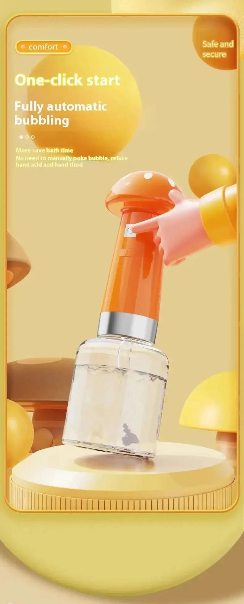 Electric Automatic Foam Machine,Rechargeable Shampoo Dispenser for Dog and Cat Bathingz,Pet Accessories,Household Clean,Bathroom