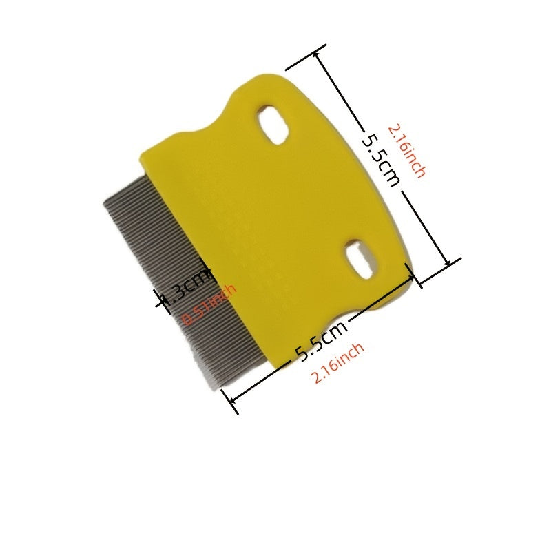 All-Breed Dog Grooming Comb: Flea & Tick Removal, Coat Shine, Gentle on Skin - The Ultimate Grooming Solution